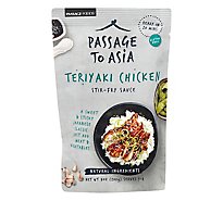 Passage Foods Passage To Asia Stir Fry Sauce Teriyaki Chicken - 7 Oz