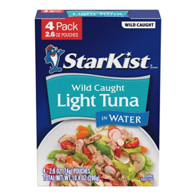 StarKist Tuna Chunk Light In Water - 4-2.6 Oz - Image 1