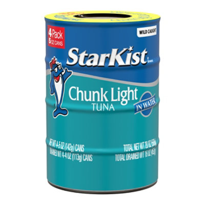 StarKist Chunk Light Tuna In Water Can - 4-5 Oz