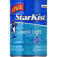 Starkist Chunk Light In Water Tuna 4 Pack - Image 2