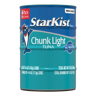 StarKist Chunk Light Tuna In Water Can - 4-5 Oz - Image 1