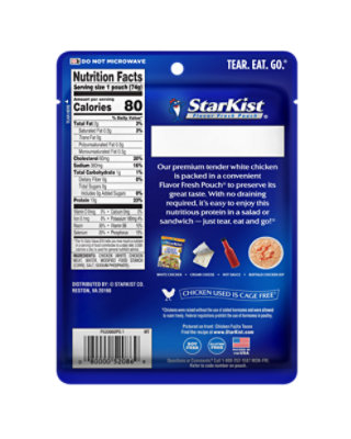 Starkist Premium White Chicken Pouch - 2.60 Oz - Image 6