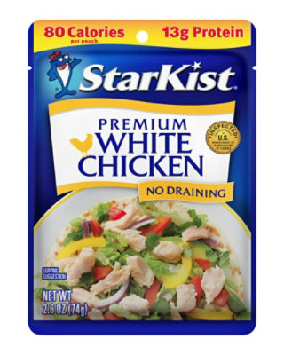 Starkist Premium White Chicken Pouch - 2.60 Oz - Image 2