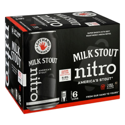 Left Hand Brewing Nitro Milk Stout In Cans