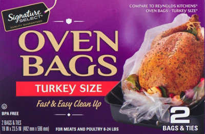 Signature SELECT Oven Bags Turkey Size - 2 Count - Image 2
