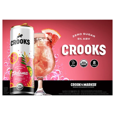 Crooks Grapefruit Paloma In Cans - 8-11.5 Oz - Image 3