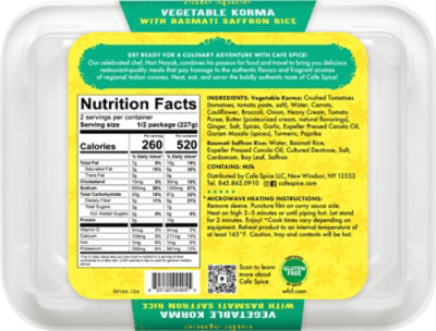 Cafe Spice Vegetable Korma - 16 Oz - Image 5