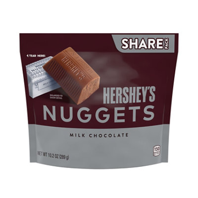 Hersheys Nuggets Milk Chocolate Candy Share Pack - 10.2 Oz - Image 1