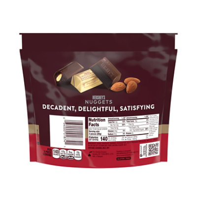 Hersheys Nuggets Special Dark Chocolate With Almonds Candy Share Pack - 10.1 Oz - Image 2