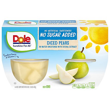 Dole Nsa Pears In Water - 16 Oz - Image 2