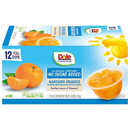 Dole Nsa Mandarin Oranges In Water 12ct - 12-4 Oz - Image 3
