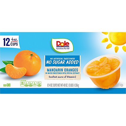 Dole Nsa Mandarin Oranges In Water 12ct - 12-4 Oz - Image 2