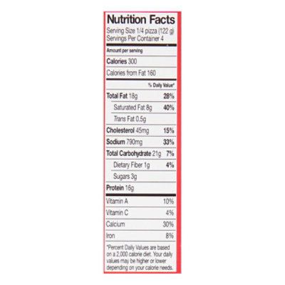 Bellatoria Pizza Ultra Thin Crust Ultimate Pepperoni Frozen - 17.31 Oz - Image 3