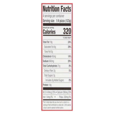 Bellatoria Pizza Ultra Thin Crust Ultimate Combo Frozen - 18.96 Oz - Image 3