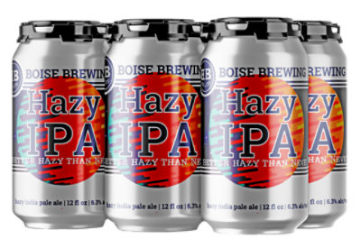 Boise Brewing Better Hazy Than Never In Cans - 6-12 Fl. Oz.