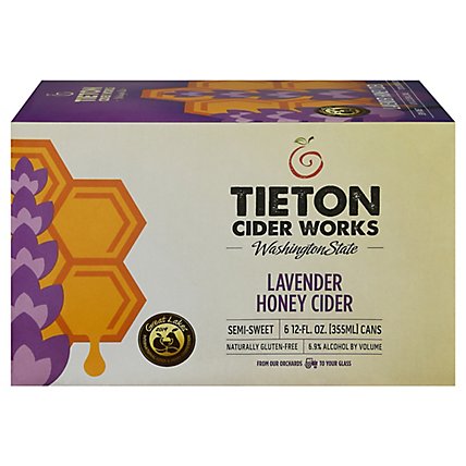 Tieton Bourbon Peach Cider In Cans - 6-12 Fl. Oz. - Image 3