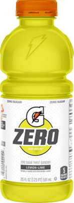 Gatorade Zero Sugar Thirst Quencher Lemon Lime - 20 Fl. Oz. - Image 2