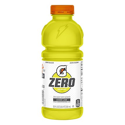Gatorade Zero Sugar Thirst Quencher Lemon Lime - 20 Fl. Oz. - Image 1