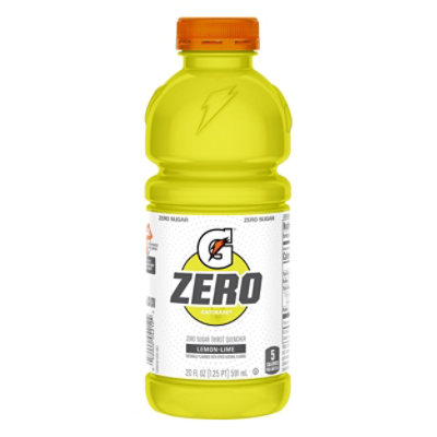 Gatorade Zero Sugar Thirst Quencher Lemon Lime - 20 Fl. Oz.