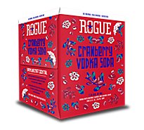 Rogue Rtd Cranberry Vodka Soda Can - 4-12 Fl. Oz.