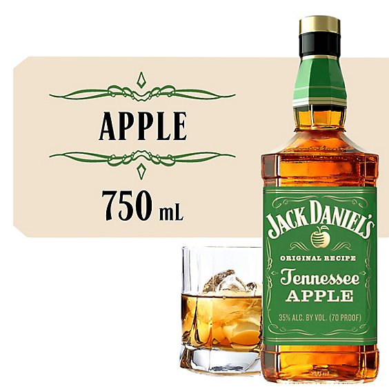 Jack Daniel's Specialty Tennessee 70 Proof Apple Whiskey Bottle - 750 Ml