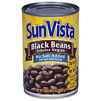 Sun Vista Beans Black No Salt Added - 15 Oz - Image 3