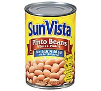 Sun Vista Beans Pinto No Salt Added - 15 Oz