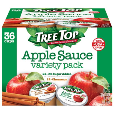 Tree Top Apple Sauce Variety Pack - 36-4 Oz
