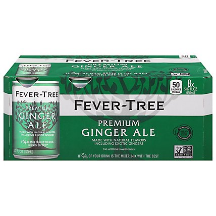 Fever Tree Soda Ginger Ale - 8-5.07 Fl. Oz. - Image 3