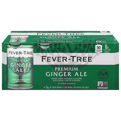 Fever Tree Soda Ginger Ale - 8-5.07 Fl. Oz.
