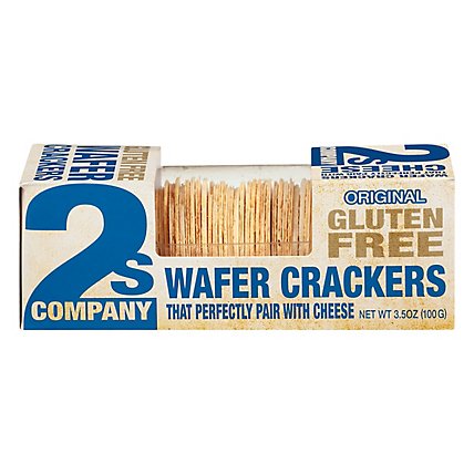 2s Company Cracker Wafer Gluten Free Original - 3.5 Oz - Image 3