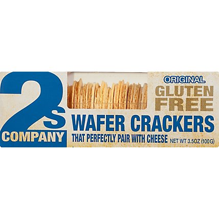 2s Company Cracker Wafer Gluten Free Original - 3.5 Oz - Image 6