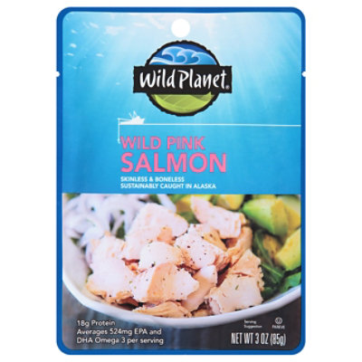 Wild Planet Pouch Salmon Wild Pink - 3 Oz - Image 3