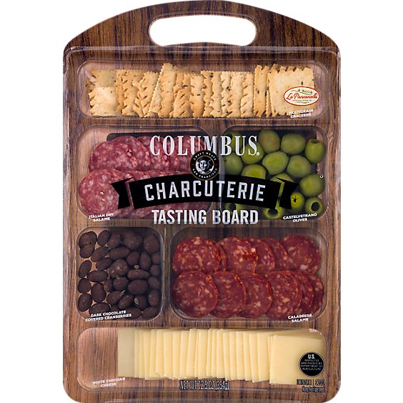 Columbus Charcuterie Tasting Board - 12.5 Oz (Please allow 24 hours for delivery or pickup)