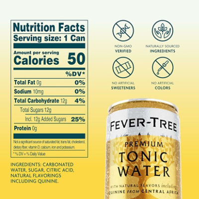 Fever-Tree Soda Tonic Water - 8-5.07 Fl. Oz. - Image 2