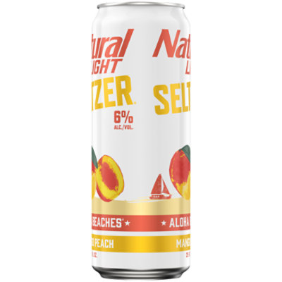 Natural Light Seltzer Aloha Beaches    25 Fz Can - 25 Fl. Oz.