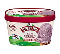 Turkey Hill Ice Cream Premium Black Raspberry - 48 Fl. Oz.