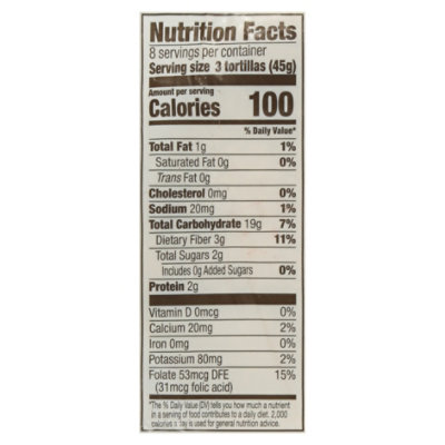 Signature SELECT Street Taco White Corn Tortilla 24 Count - 12.6 Oz - Image 3