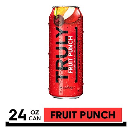 TRULY Hard Seltzer Fruit Punch - 24 Fl. Oz. - Image 1