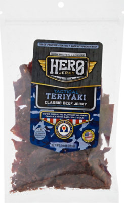 Hero Jerky Classic Beef Teriyaki - 10 Oz - Image 2