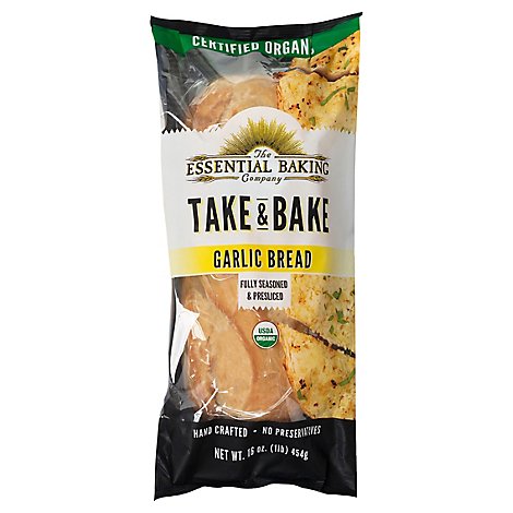 The Essential Baking Company Bread Garlic Take Bake - 16 Oz