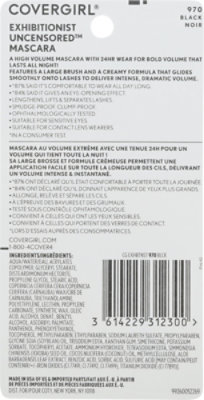 COVERGIRL Exhibitionist Uncensored Black Mascara - 0.3 Fl. Oz. - Image 5