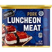Signature Select Luncheon Meat Pork - 12 Oz - Image 2