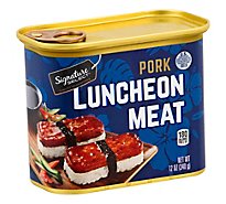 Signature Select Luncheon Meat Pork - 12 Oz