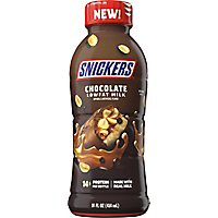 Nesquik Snickers Chocolate Low Fat Milk - 14 Fl. Oz. - Image 1