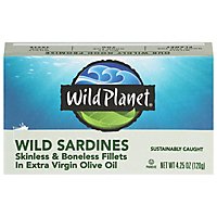 Wild Planet Sardines Bnls Skls Evoo - 4.25 Oz - Image 2