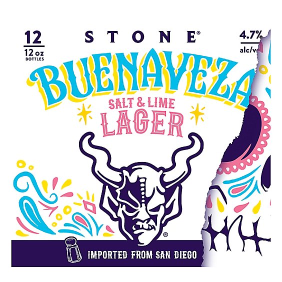 Stone Buenaveza Lager In Bottles - 12-12 Fl. Oz.