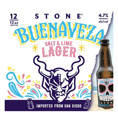 Stone Buenaveza Lager In Bottles - 12-12 Fl. Oz.