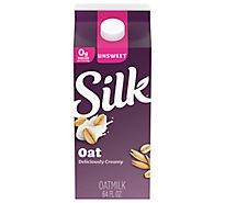 Silk Oat Yeah Oatmilk Dairy Free The 0g Sugar One - 64 Fl. Oz.