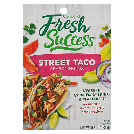 Concord Street Taco Seasoning Mix - .81 Oz